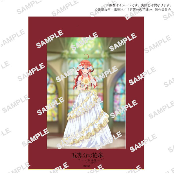 五等分の花嫁　アニメ原画展　お年玉キャンペーン　B賞　キービジュアルポスター 五等分の花嫁」アニメ原画展 Engagement 渋谷会場 | 東京アニメ